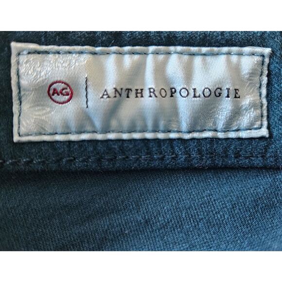 ANTHROPOLOGIE Adriano Goldschmied 25 R Velvet Stevie Pants Straight Slim Ankle - Picture 3 of 13